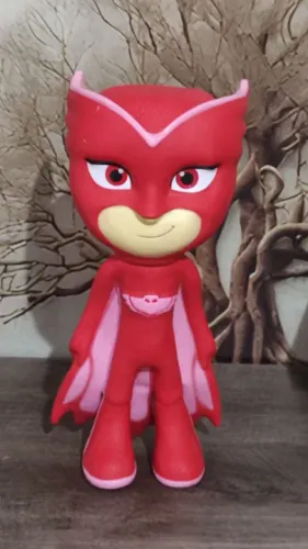 Boneco Corujinha Pijama Mask - 40 cm - Emborrachado