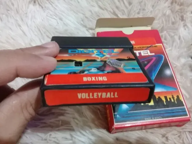 Cartucho Atari 2600 Jogo Volleyball / Boxing - Digitel