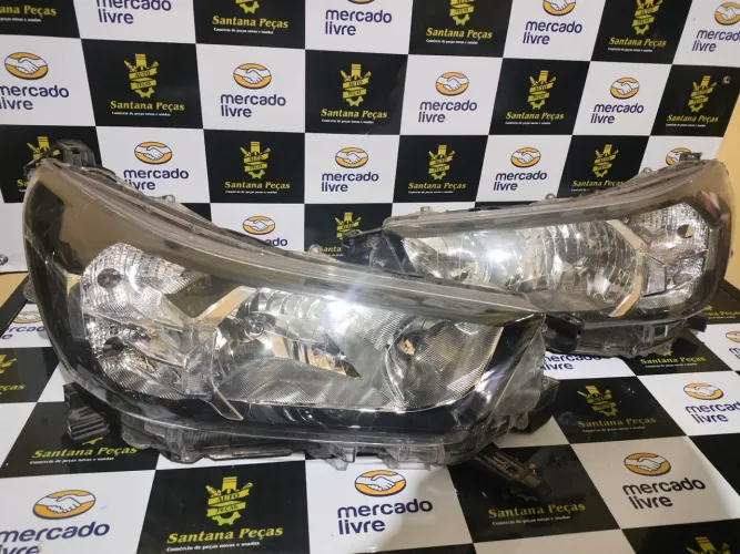 Par Faróis Dianteiros Hilux srv sem led 21/23 