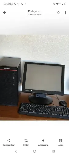 Computador com Monitor Touch Screen