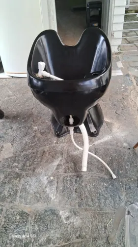 Cadeiras lava cabelos salão