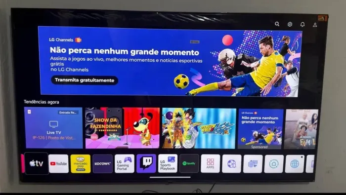 TV 60 LG SMART 4K COMPLETA 