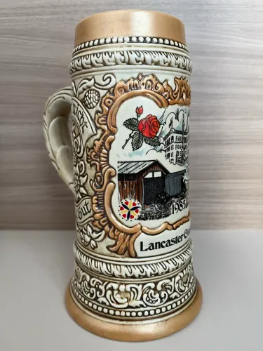 Caneco chopp Lancaster County Ceramarte Muto lindo!
