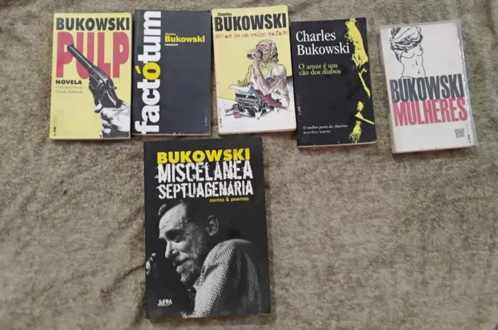 Coleção livros Charles Bukowski
