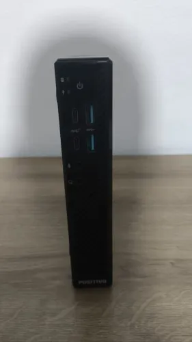 Computador Mini Positivo Master C6400 I3 13th 8gb DDR4 256gb Ssd Preto