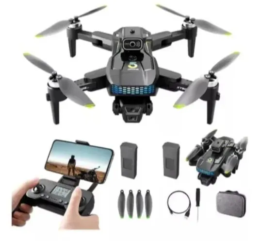 Profissional drone GPS câmera 4K gimbal 2 bateria retorno automático 