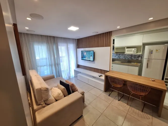 Apartamento 3 Quartos para Locação em Maceió, Jatiúca, 3 dormitórios, 1 suíte, 3 banheiros