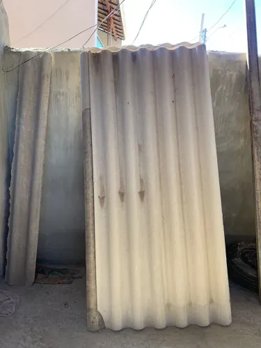 Telhas de amianto 