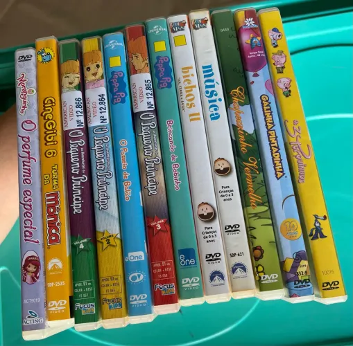 DVDs infantis 