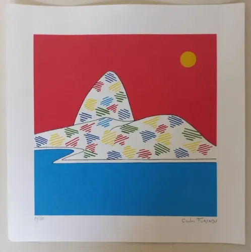 Gravura de Carlos Furtado - Quadro em serigrafia