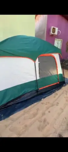 Barraca de camping grande