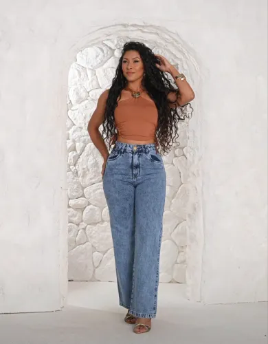 CALÇA WIDE LEG