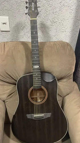 Violão Strinberg Elétrico Folk Sd301hcr Efeitos Completo
