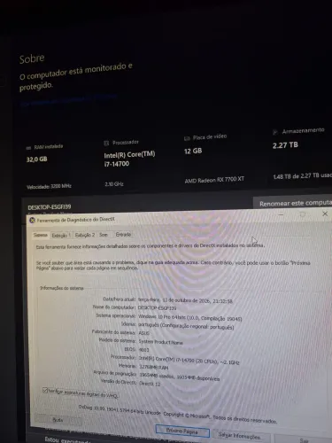 Processador i7-14700 seminovo