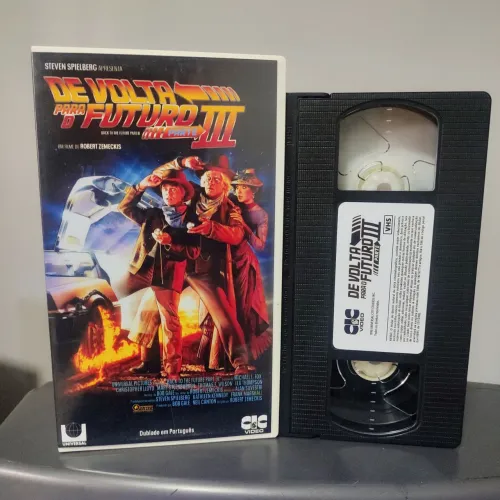 VHS De Volta Para o Futuro 3 - Dublado (Leia a Descrição)
