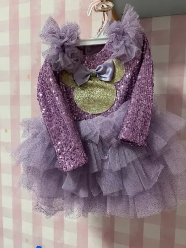 Vestido Minney tema Disney 50 anos 