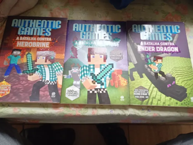 Livro 3 volumes, AuthenticGames