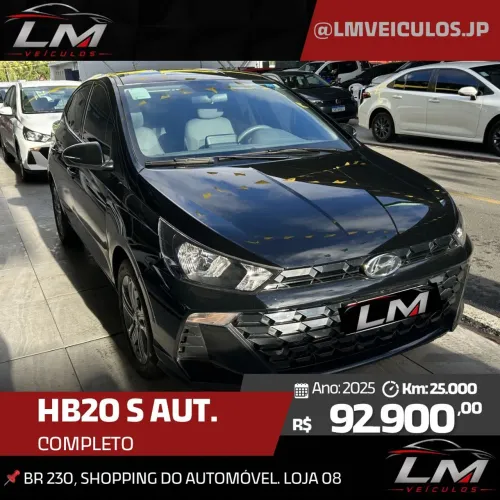 Hyundai HB20S Comfort Plus 1.0 TB Flex 12V AUT 2025