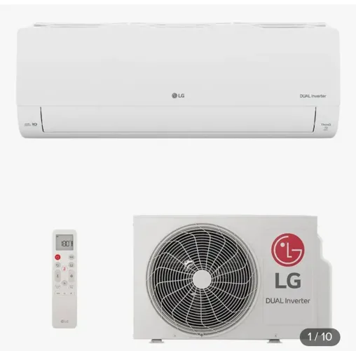 Ar condicionado LG 9mil parcelo no cartão