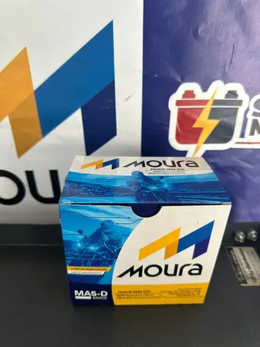 Bateria Moto Moura 5ah