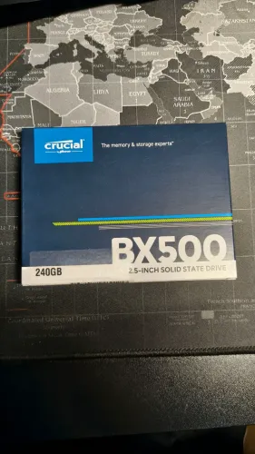 SSD CRUCIAL 240GB BX500, LACRADO