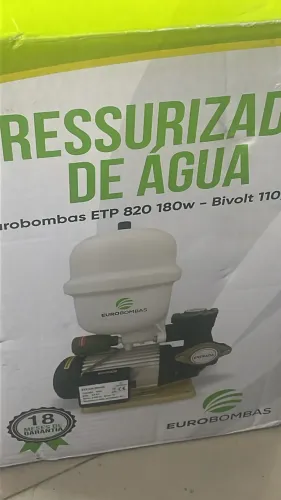 Bomba pressurizadora de agua