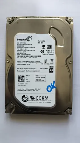 HD 250gb Seagate Barracuda Disco Rígido 3.5" de Computador Desktop