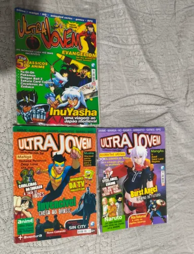 lote revistas ultra jovem N43, N44 e N45