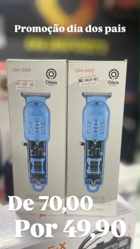 Barbeador promoção