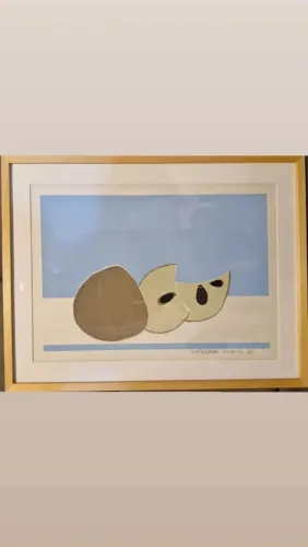 Gravuras Frutas do Ceará, Aldemir Martins 54x40cm, assinado e setado 1978. Valor unidade!!