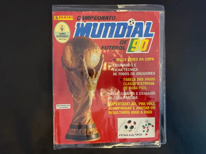 Álbum Completo da Copa de 90 - 1990