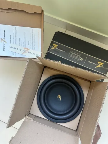 Subwoofer Zetta Audio S-10 700rms 10 Polegadas