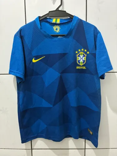Camisa Seleção Brasileira 2018 away Azul 