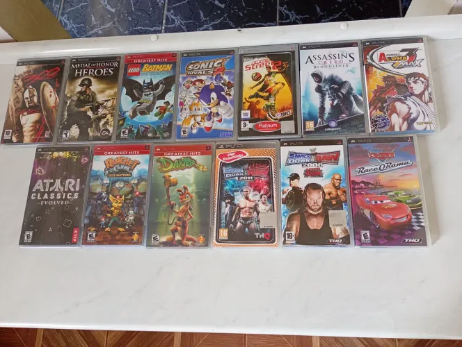 PSP - Jogos originais Completos (CADA)