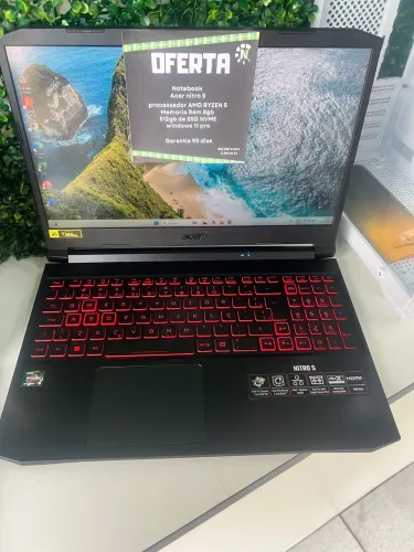 Vendo notebook Acer nitro 5