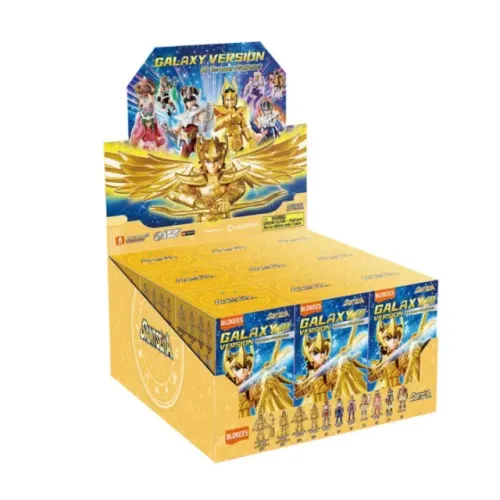 Boneco Blokees Cavaleiros Do Zodíaco O Legado De Sagitario Galaxy Versão 01 Surpresa