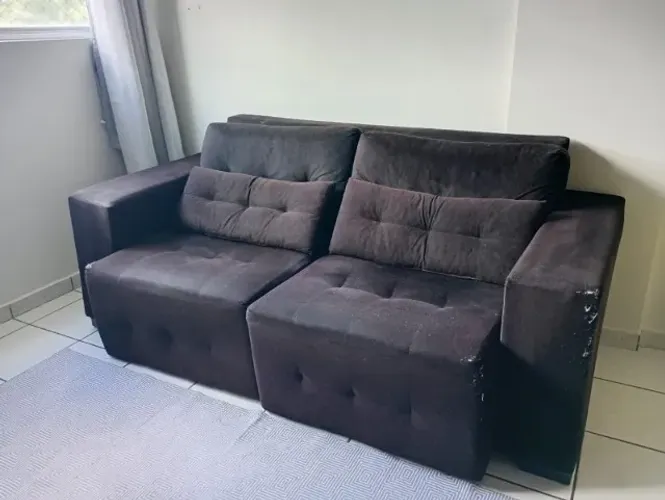 Sofá retrátil 2 lugares