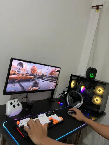 ? Setup Gamer Completo RTX 5060 + Ryzen 5 5600