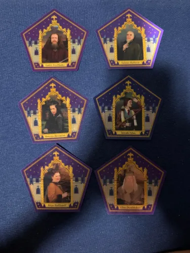 Figurinhas sapo de chocolate Harry Potter  - parque universal Orlando 