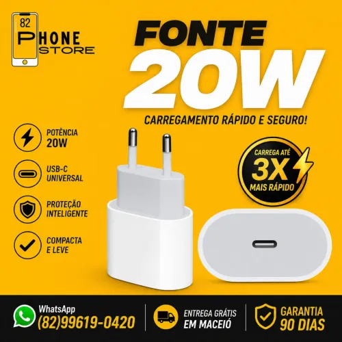 Carregador Tipo C Entrega Grátis 
