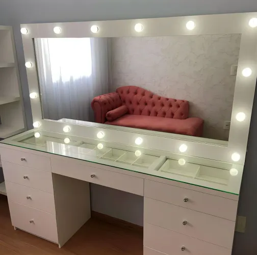 Penteadeira Camarim Completa | Modelo: L 1.70 M
