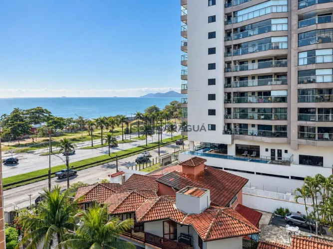 Apartamento para alugar na orla da praia do Indaiá em Caraguatatuba