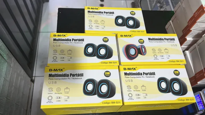 Caixa de som multimídia para PC