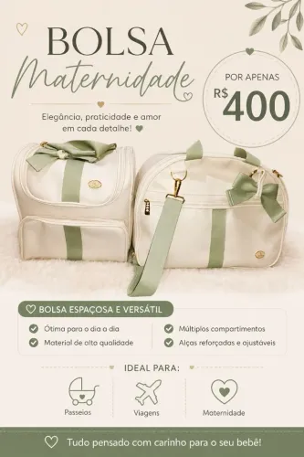 BOLSA MATERNIDADE 