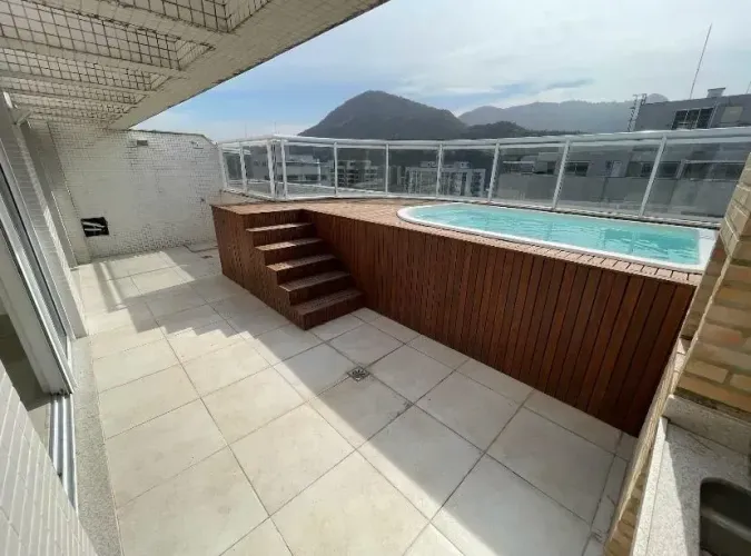 Cobertura duplex no Ilha Pura com 164 metros quadrados de 3 quartos c/suíte