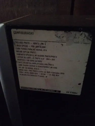 Antiga CPU 