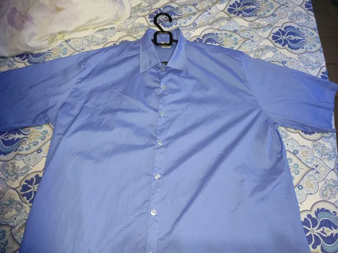 Camisa social manga curta Tam G