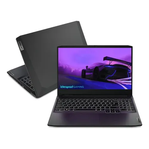 Notebook Lenovo Ideapad Gaming 3i Core i5 11300H 8GB 512GB GTX 1650 15.6?- Preto
