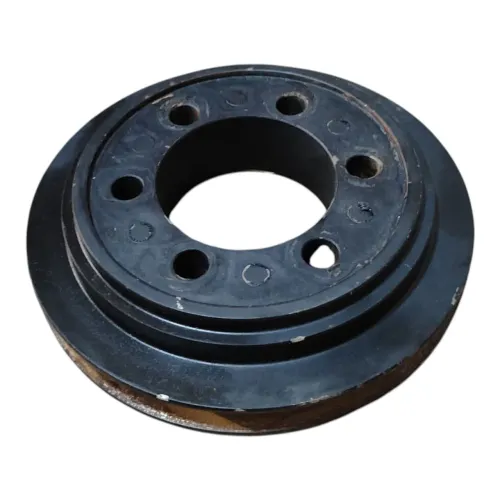 Polia Virabrequim Adaptação 2º Compressor Cummins Isf 3.8