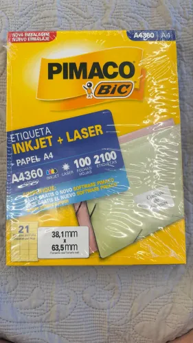 Etiquetas Pimaco A4360